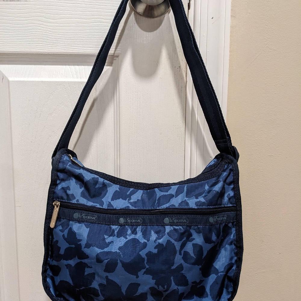 NWOT LeSportsac Blue Bag and Pouch